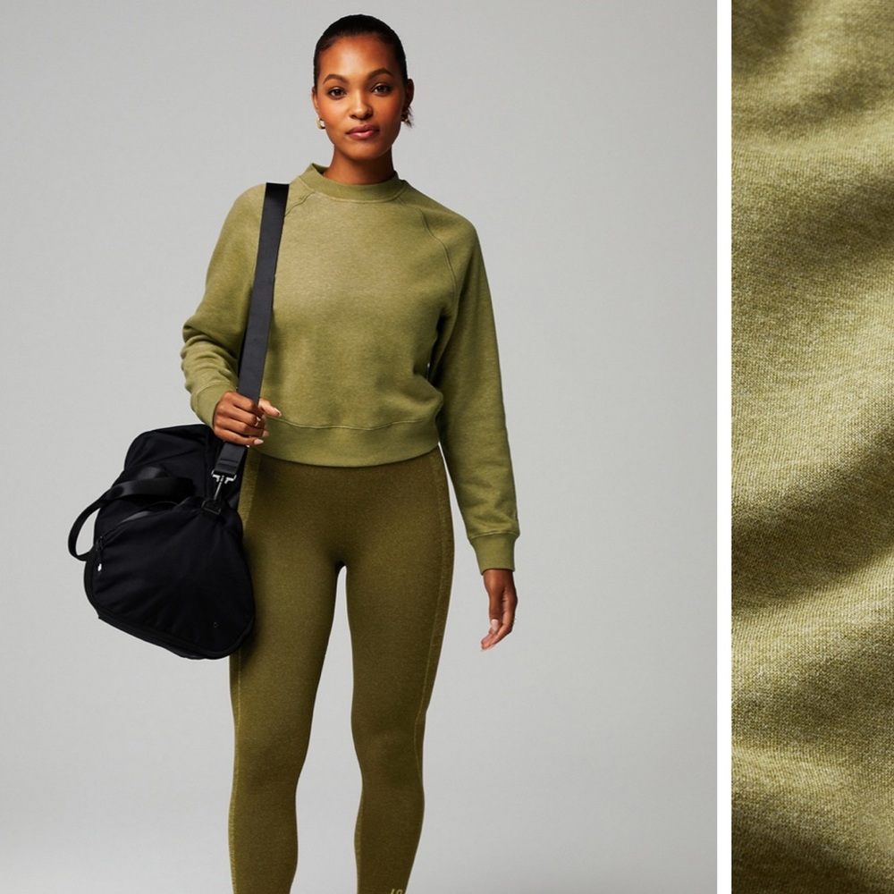 Fabletics Cozy Fleece Raglan Sweatshirt